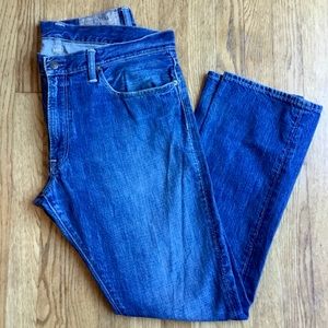 🐎Polo Men’s Slim Straight Blue Denim Jeans🐎35/30